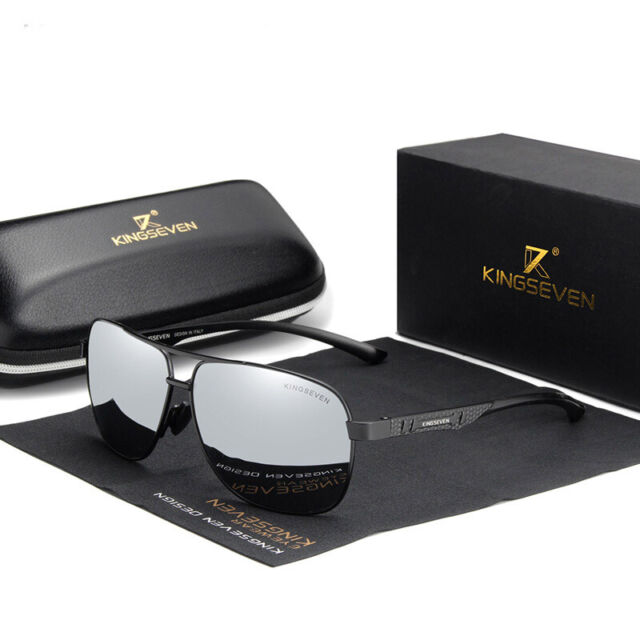 KINGSEVEN Herren Polarisierte Sonnenbrille Aluminiumlegierung Neue Sonnenbrille Fahren_voghion.com