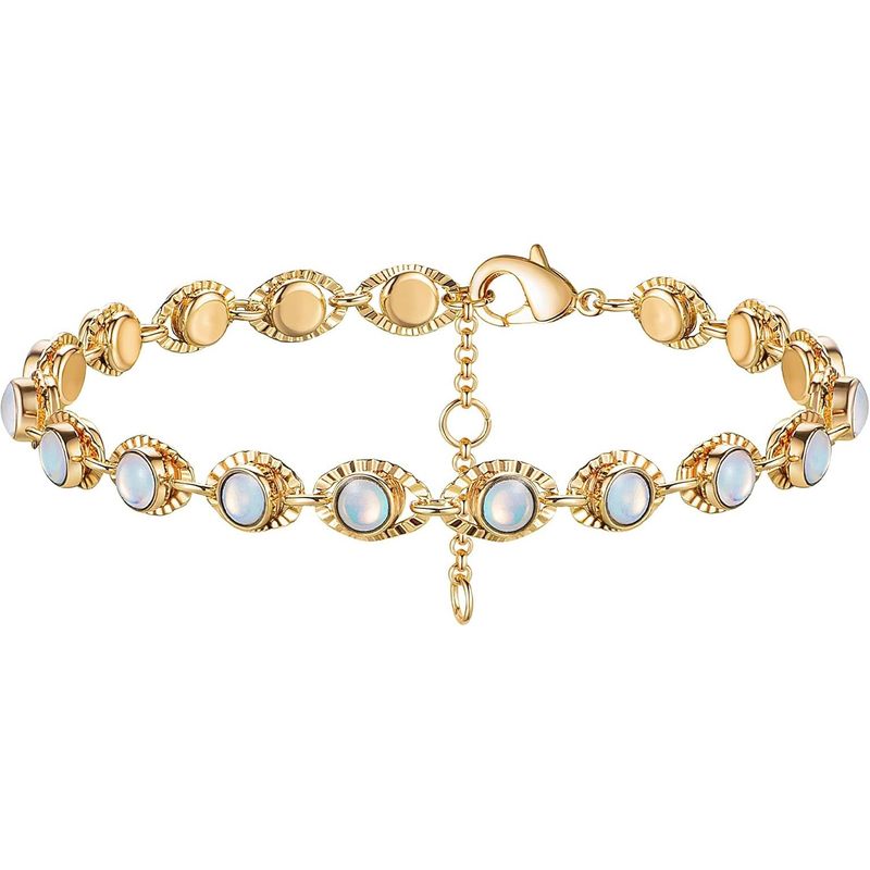 Braccialetto versatile in zircone di alta qualità, nuovo e di alta qualità, regalo di San Valentino, semplice, dolce, resistente allo sbiadimento, squisito_voghion.com