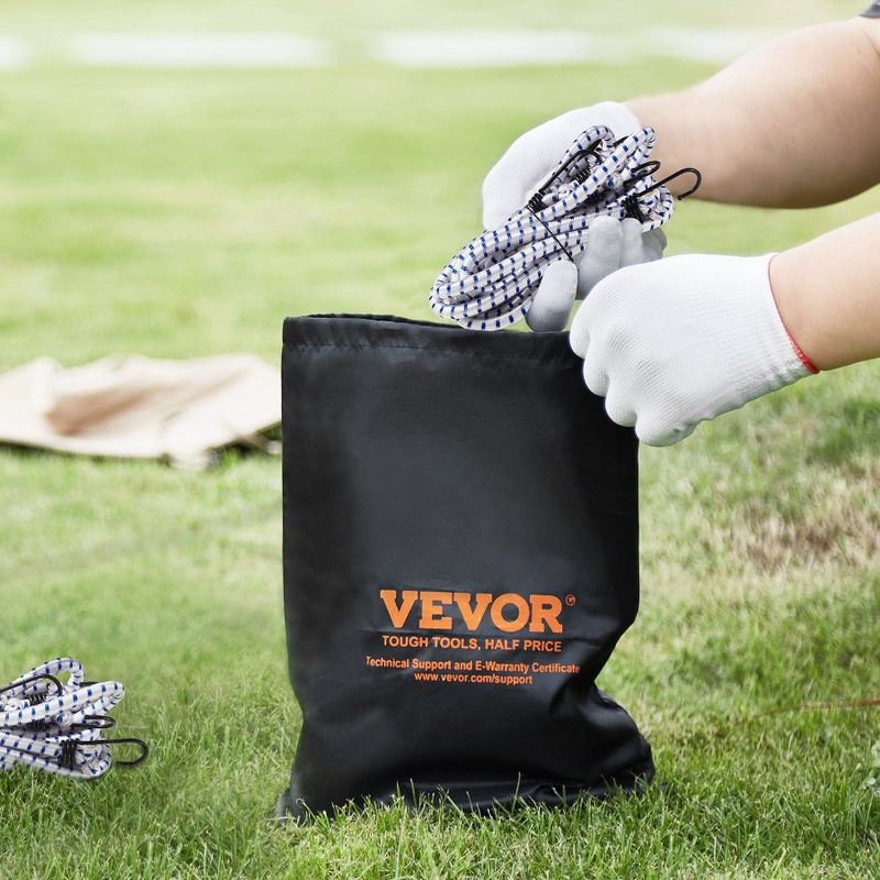 Acciaio da 12 mm con 72 cinghie elastiche pesanti A3, 6 corde, ganci elastici_voghion.com