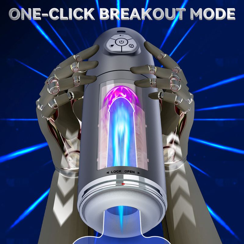Vollautomatisches Cup Hine Toy Vua L Oral Vibrator Sexspielzeug für Erwachsene, geeignet für männliche Masturbation_voghion.com