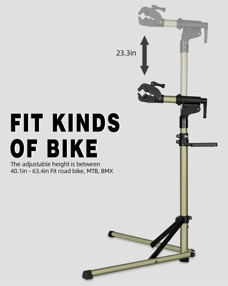 Supporto per bicicletta in alluminio ROCKBROS, supporto per riparazione, max. 30 kg_voghion.com