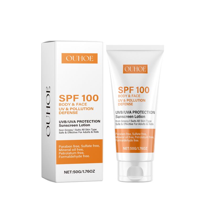 OUHOE lotion milde bescherming isolatie UV heldere beschermende crème_voghion.com