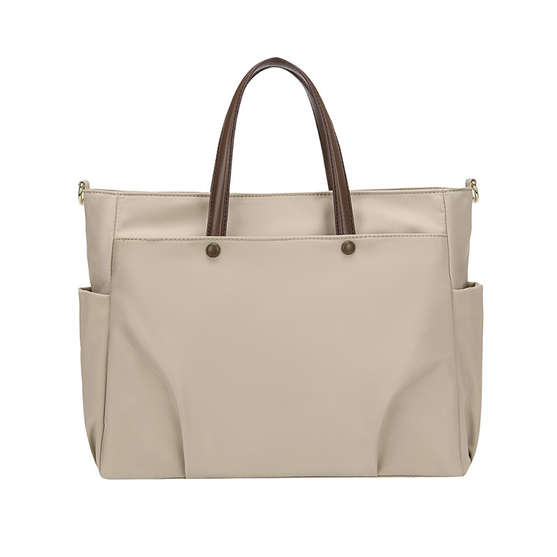 Laptop bag ladies shoulder portable large-capacity briefcase shoulder slung Tote 15.6 inch liner bag_voghion.com