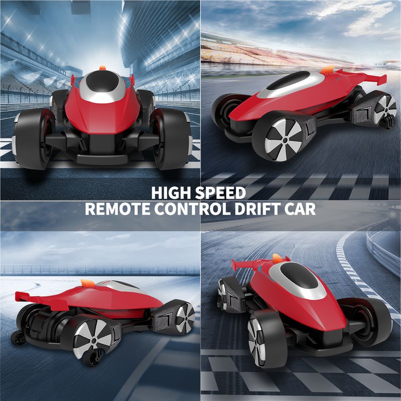 Stunt 4WD Drift Auto Lange Batterielebensdauer Elektrisches Wettbewerbsfähiges Fernbedienungsspielzeugauto Kinderspielzeug_voghion.com