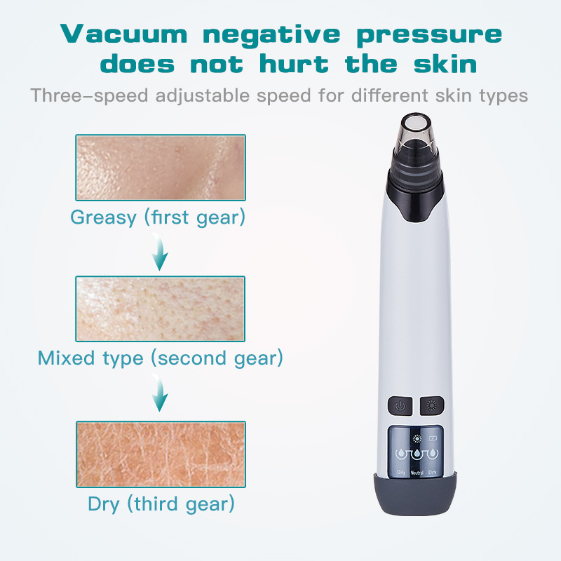 Blackhead Suction Tool, Removal And Heating Beauty Device, Facial Pore Blackhead Remover 2025_voghion.com
