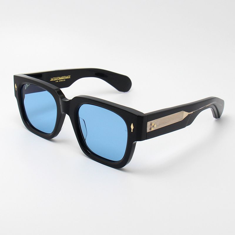 Nye varer TOP ENZO Retro Vintage Rektangulær Udendørs Acetat Stort Stel TIL Mænd Kvalitet JMM Designer Dame Solbriller Optisk_voghion.com