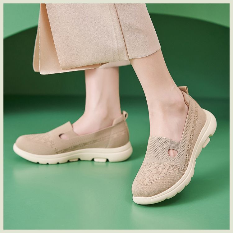 K6016-4 Neue rutschfeste, atmungsaktive Herbst-Casual-Vielseitige Damen-Mutterschuhe mit flachem Mund aus echtem Leder_voghion.com