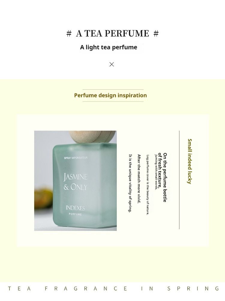 Nuovo profumo Indice popolare Profumo Fragranza persistente da donna Profumo di tè fresco per incontri romantici naturali rosa_voghion.com