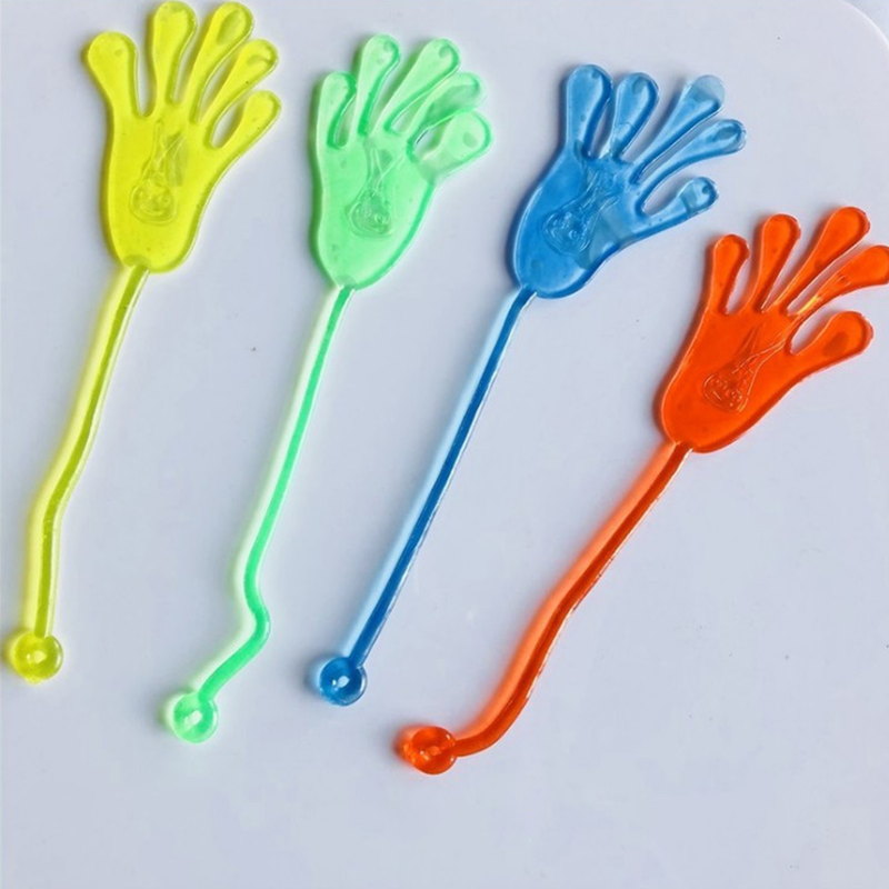 ToysMall Jucărie cu Mâini Lipicioase, Elasticitate Moale, Extensibil, Colorat, Palm Wall Climbing Toy, Stress Relief Novel Stretch Lipicios Toy, Mâini Înșelătoare_voghion.com