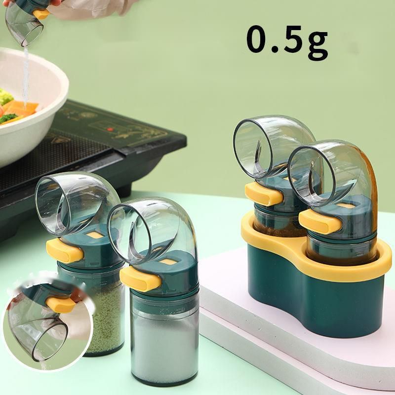 Quantitative Control Measuring Jar Spice Box Household Kitchen Seasoning Bottle Salt Shaker_voghion.com