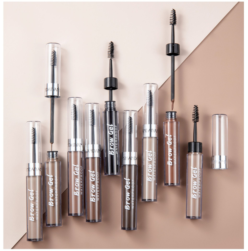 Crème colorante pour sourcils 8 couleurs - Waterproof et longue tenue, couleur 3D naturelle, formule résistante à la décoloration_voghion.com