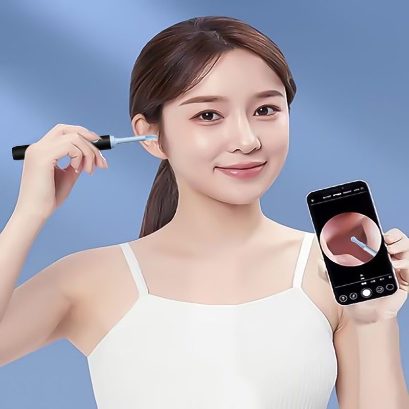 Wireless Stick Adhesive Artifact HD Intelligent Visible Ear Digging Spoon_voghion.com