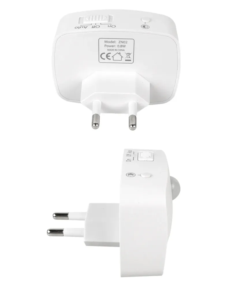 LED EU Plug In Smart Motion Sensor Licht 220V Wand Für Home Gang WC Flur Treppe Küche Schlafzimmer Nacht lampe_voghion.com