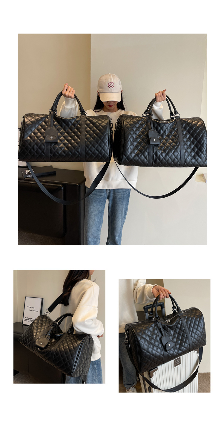 Ny forretningsrejsetaske til mænd med stor kapacitet til at forbedre udseendet, bagagetaske til opbevaring, shopping, sport og fitness til kvinder_voghion.com