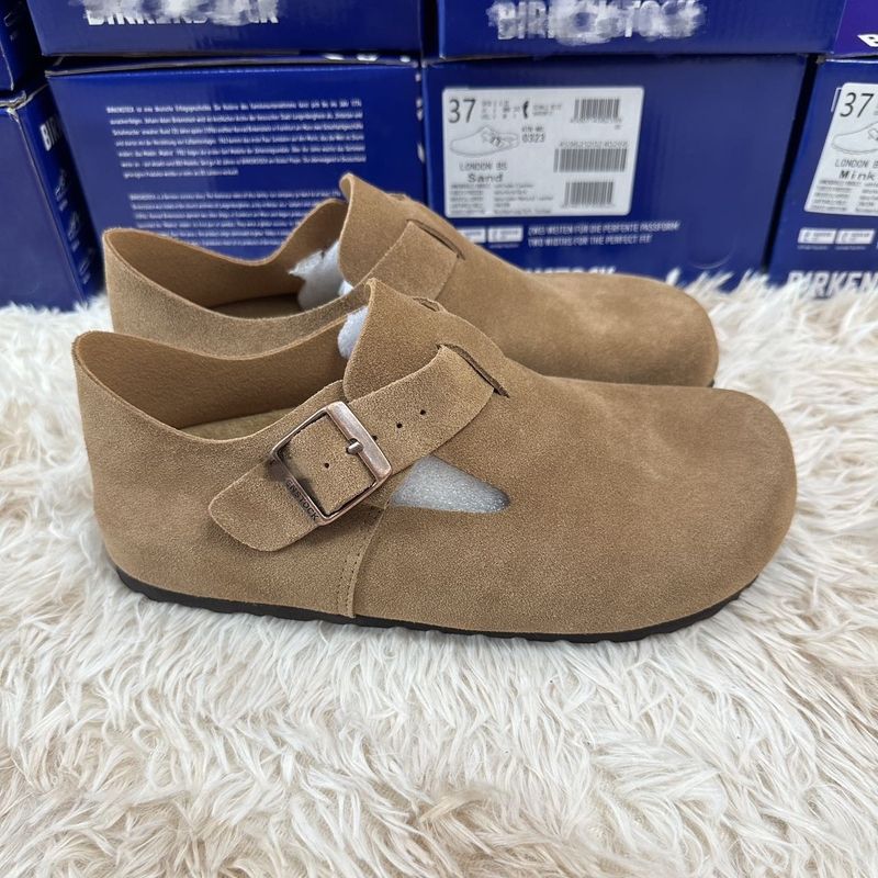 Pure Genuine Leather Full Bag For Outdoor Comfort Casual Single Shoes, Men's And Women's Triple Happiness Same Style_voghion.com