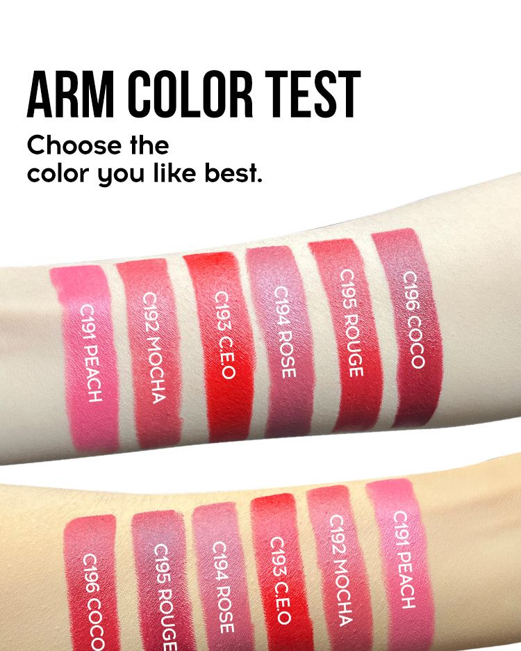 MLSMILE Embossed Matte Lipstick Set Easy To Color Moisturizing Lipstick Natural Nude Color 3 Pieces_voghion.com