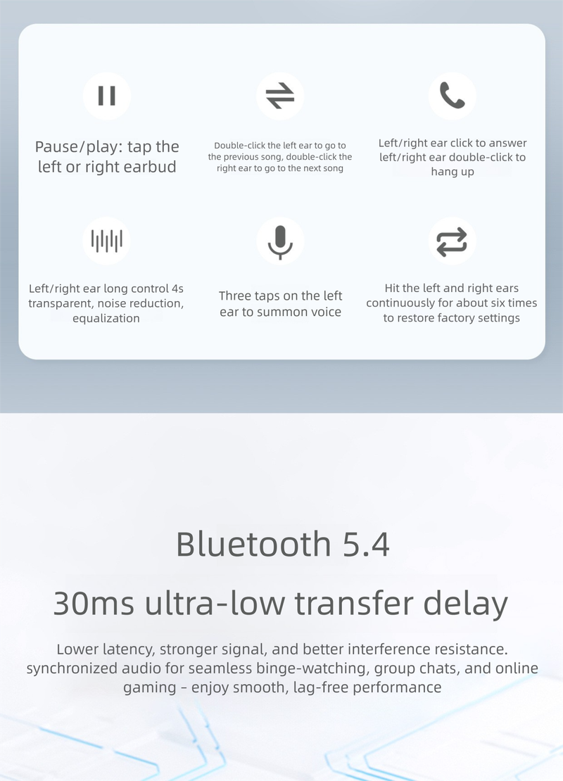 New Q10 Bluetooth Earphones Clip Style Dual Ear Four Two Pairs Two-in-One Domestic Direct_voghion.com