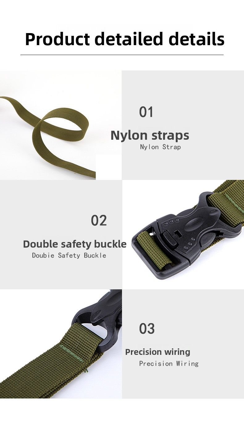 AYXSEE Outdoor Travel Camping Adjustable Nylon Buckle Multi-Purpose Binding Backpack Strap_voghion.com