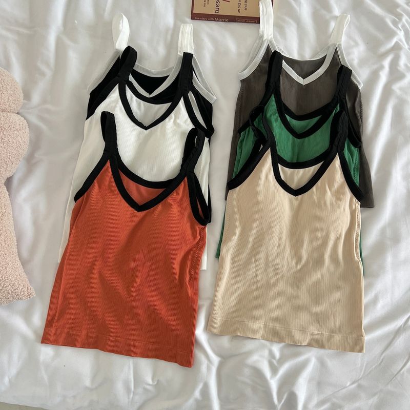 camicia da donna con fondo inferiore, abbigliamento interno, top esterno sottile senza maniche _voghion.com