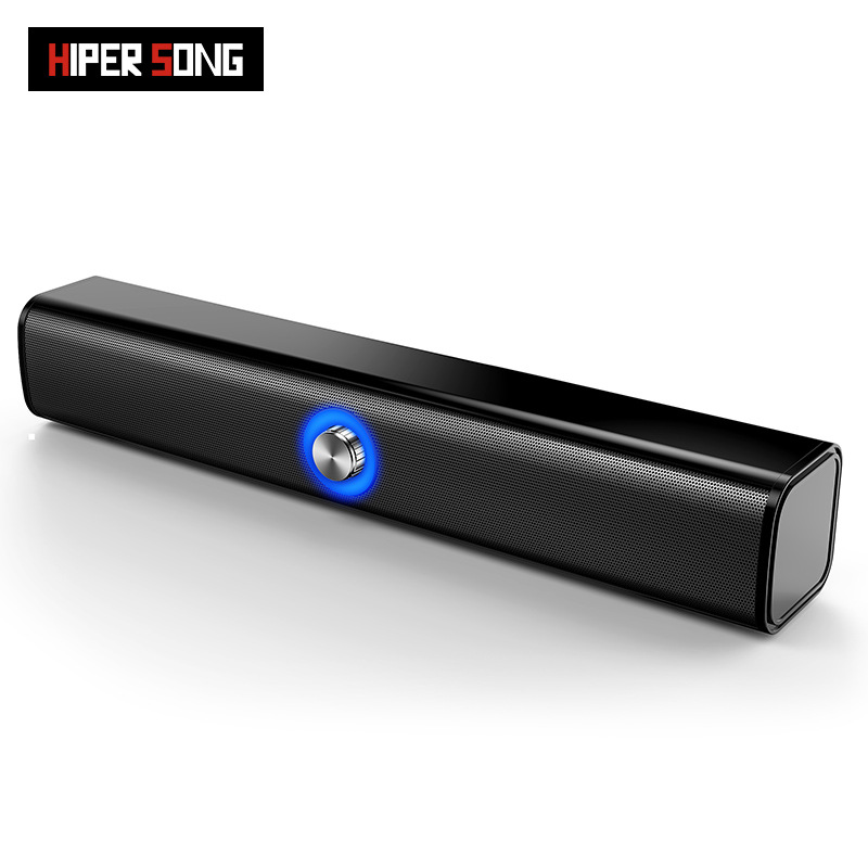 Sales of Audio New Desktop Soundbar Subwoofer Long Bluetooth Speaker_voghion.com