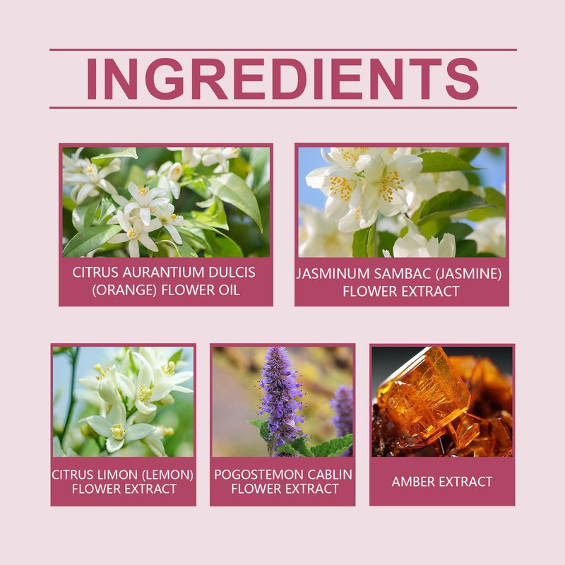 Let duftende blomsterparfume Elegant let blomster Blød duftende Frisk charmerende vedvarende parfume 100ml Stor kapacitet_voghion.com