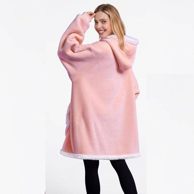 Herbst und Winter Fleece verdickt bequeme Pyjamas warme Loungewear_voghion.com