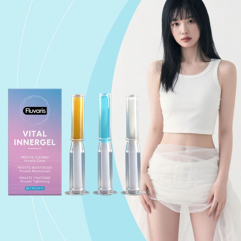 Fluvaris Feminine Care Moisturizing Gentle Formula Cleansing Body Nourishing Delicate Skin-Friendly Gel_voghion.com