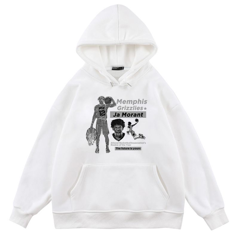 370G Basketball Sports Jia Moran Langarm-Kapuzenpullover mit beidseitig bedrucktem Unisex-Print und lockerer Passform_voghion.com