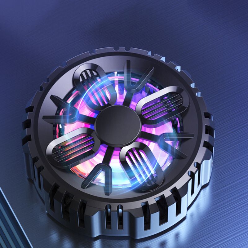 Universal Mini Mobile Phone Cooling Fan Radiator Game Cooler Semiconductor NEW_voghion.com