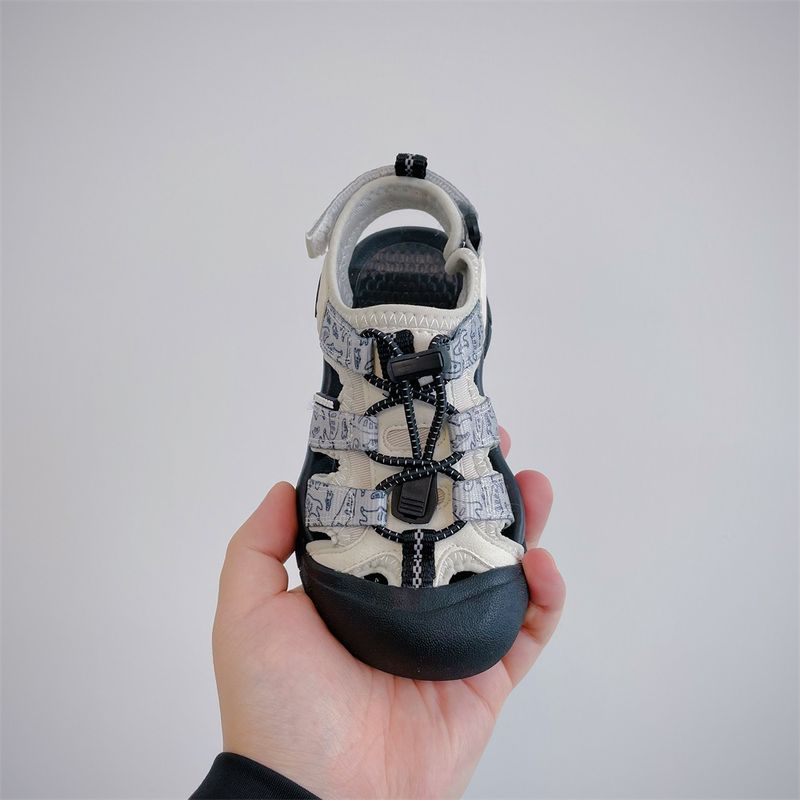 2024 Sommer Kinder Jungen Stirnband Anti Kick Strand Schuhe Koreanische Mode Trendy Mädchen Sport Sandalen_voghion.com