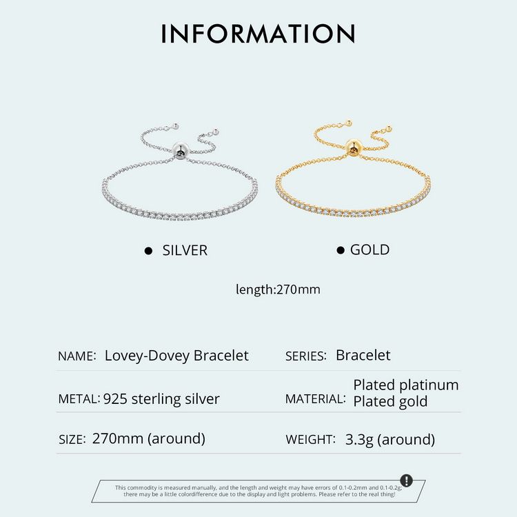 Bracciale Sguardo Romantico, Bracciale in Argento Sterling 925 per Donna_voghion.com