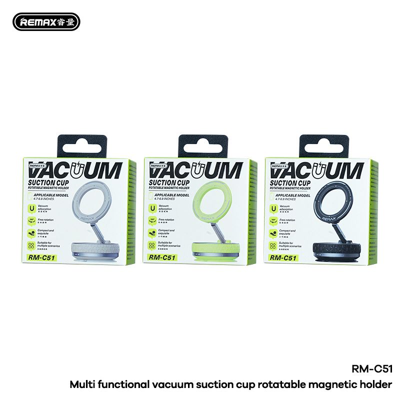 New Multi-functional Vacuum Suction & Rotating Magnetic Stand – Compact, Space-Saving & Stylish_voghion.com