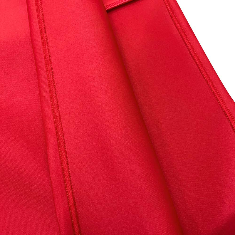 Rochie de banchet pentru femei de marime mare de vara nou bowknot doamnelor de culoare solida fusta cu maneca scurta _voghion.com