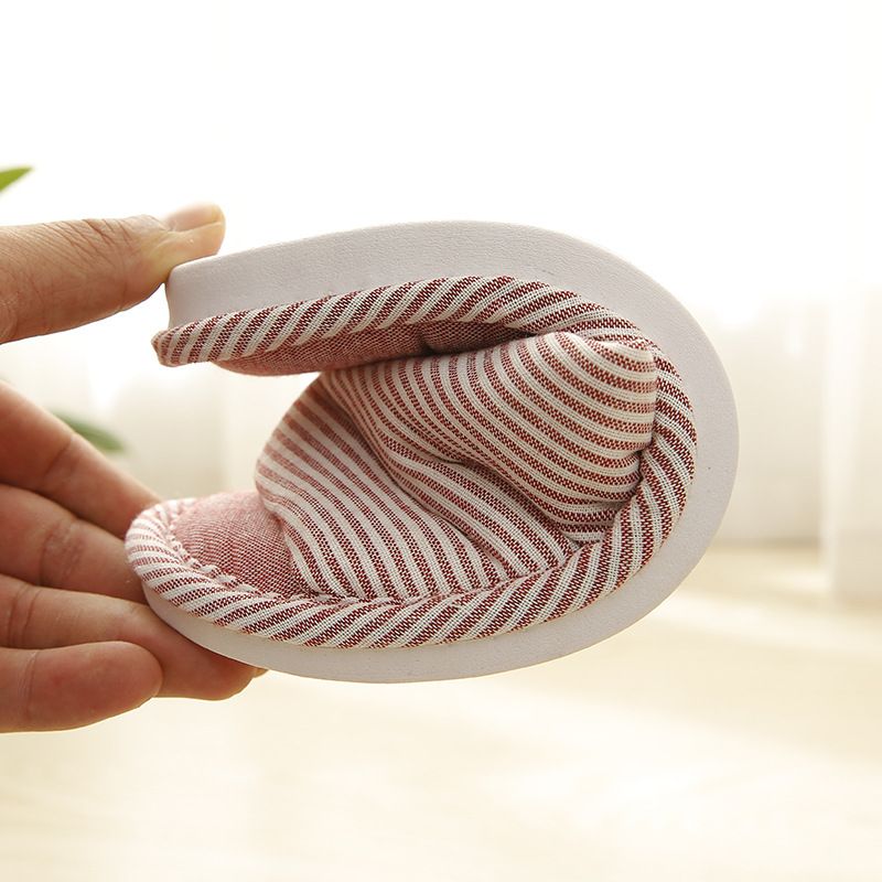 Neue kleine frische Vierjahreszeiten-Leinenschuhe für Männer und Frauen im japanischen Stil zu Hause, rutschfeste Hausschuhe mit Holzboden für Paare_voghion.com