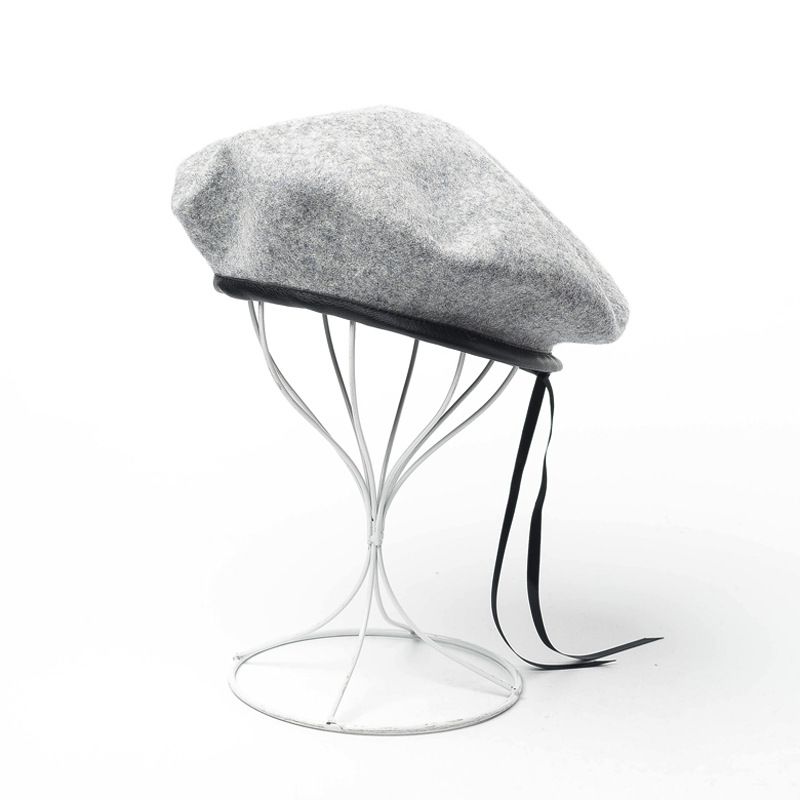 Neuheiten Baskenmütze Frauen Winter Hut Wolle Armee Einfarbig Warme Herbst Skifahren Zubehör Für Den Außenbereich_voghion.com