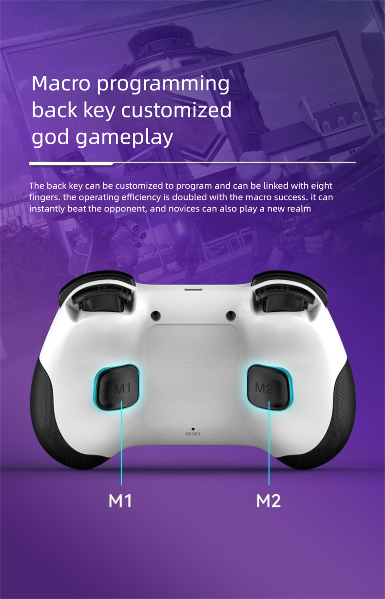Little Fatty Wireless Bluetooth Game Controller PC Computer Android Phone Universal Switch TV Steam_voghion.com