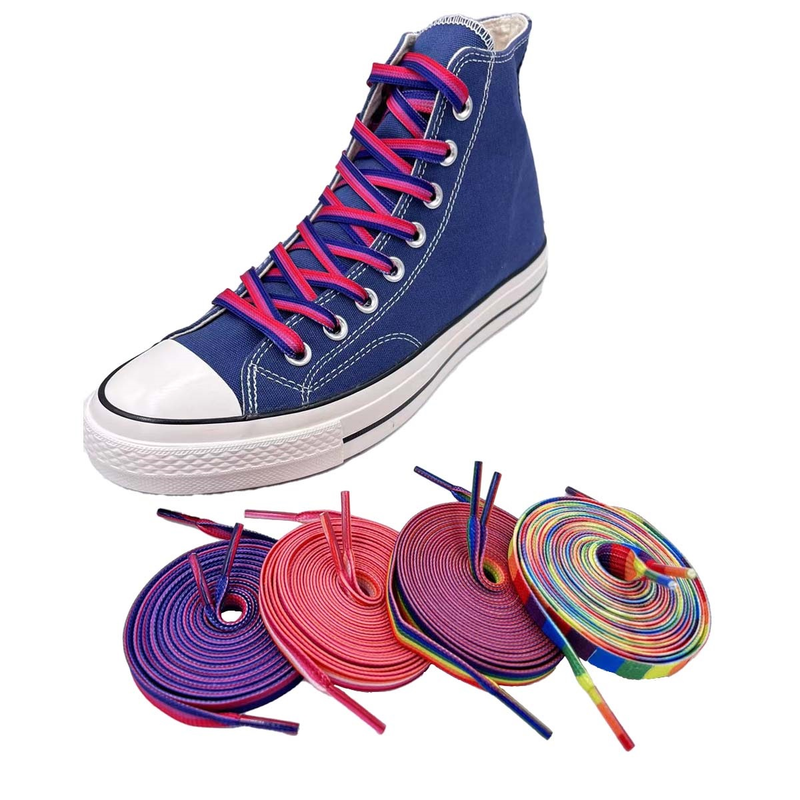 Lacci Lunghi Colorati per Sneakers Lacci Colorati Arcobaleno LGBTQ Pride_voghion.com