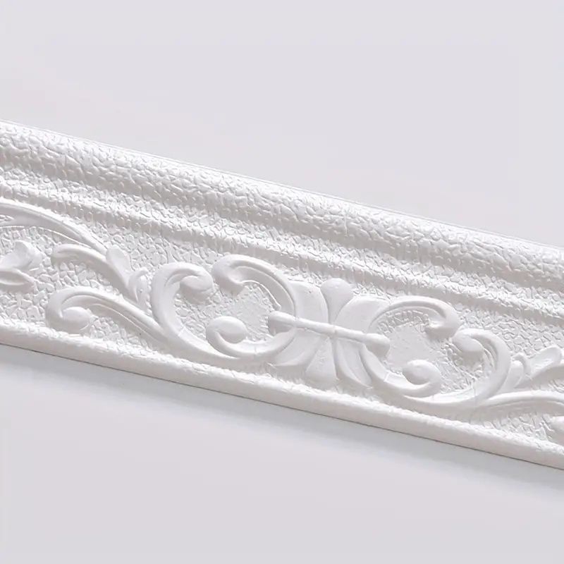 A Roll Of 3D Self-adhesive Waterproof Wall Sticker With A Size Of 362.2 Inches, Foldable And Available In Various Colors, Perfect For Home Decoration And Sealing Gaps Around Corners And Frames_voghion.com