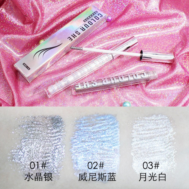 Shining Diamond 4D Ūdensnecaurlaidīgs Ilgnoturīgs Locīšanās Pagarina Skropstu Pieaudzēšana Kosmētiskais Zīds Quick Dry G_voghion.com