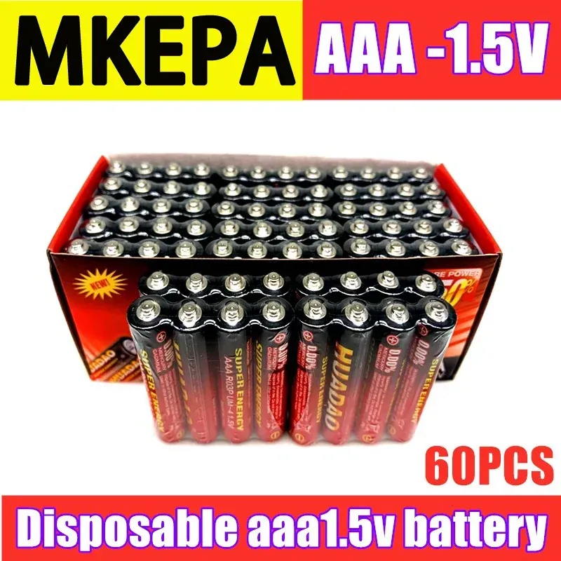 Einwegbatterie, 1,5-V-Batterie AAA, Kohlebatterien, sicher, stark, explosionsgeschützt, 1,5-Volt-AAA-Batterie, UM4-Batterie, kein Quecksilber_voghion.com