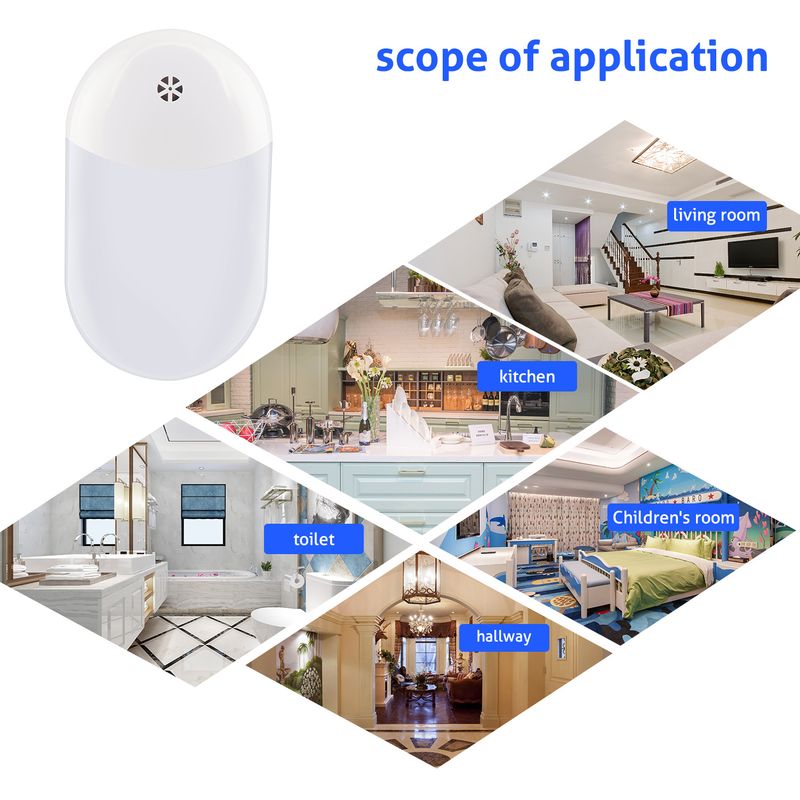 Luz nocturna con sensor infrarrojo, lámpara clásica de pasillo enchufable, encendido y apagado automático desde el anochecer hasta el amanecer, para pasillo y dormitorio._voghion.com