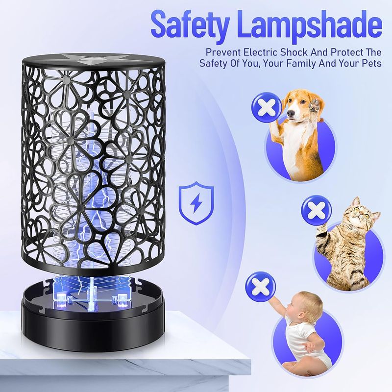 4-Pack Purple Zapper - USB Insect Trap Indoor/Outdoor_voghion.com
