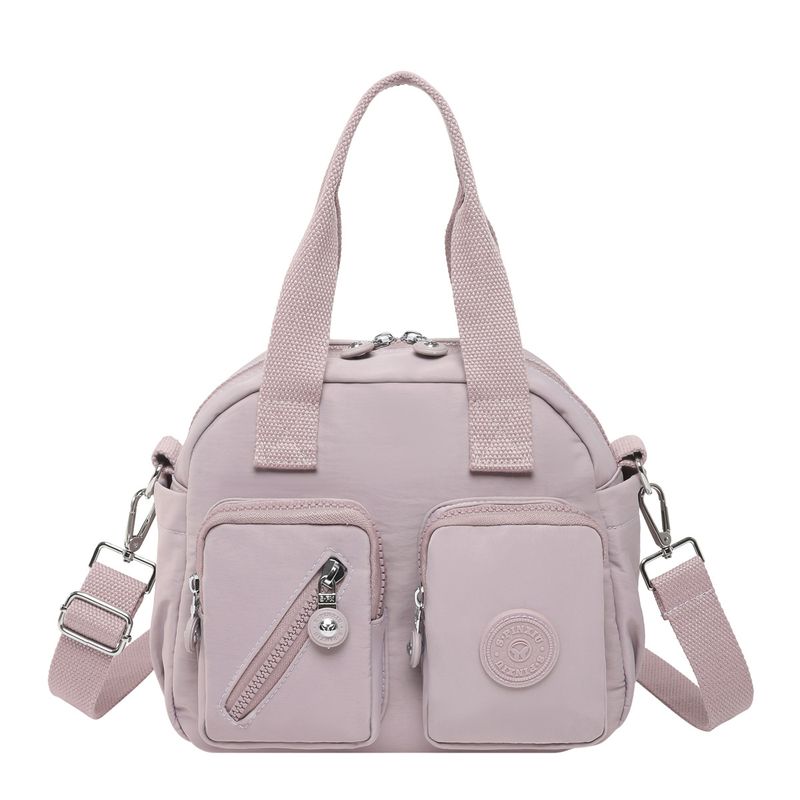 Borsa a tracolla versatile in stile coreano per donna, nuova, in nylon, impermeabile, piccola, quadrata, con tracolla singola_voghion.com