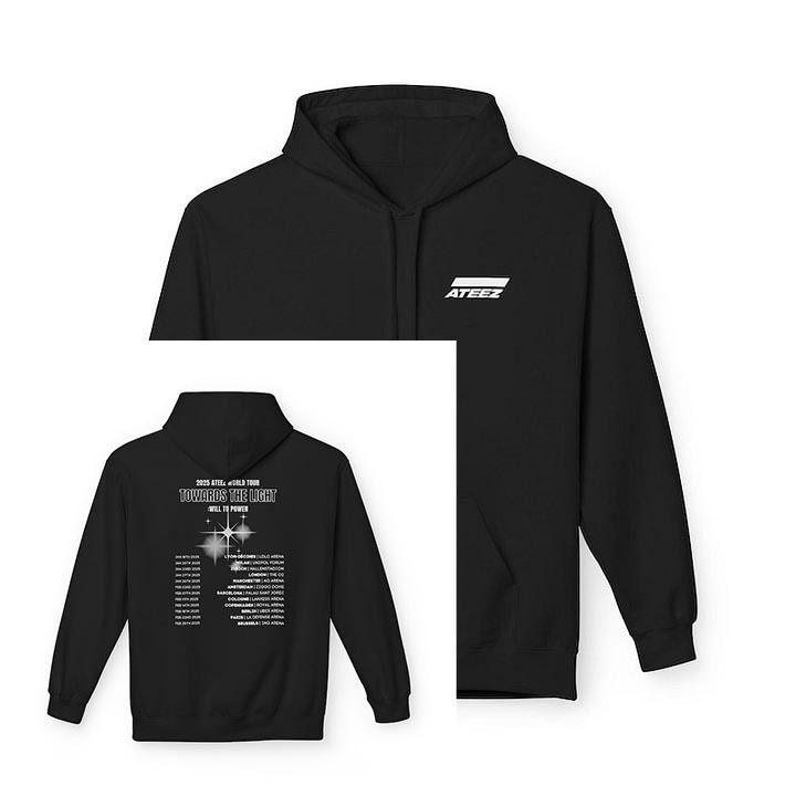 2025 New Sweatshirt With Light-Up Front And Back Print, Concert Merchandise, Same Style, Hooded Pullover, Loose Fit,_voghion.com