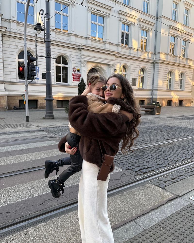 Damenbekleidung Kunstpelzmantel Damenmode Kurzjacke - Weicher Nerzähnlicher Plüsch, Elegantes Revers, Streetwear Chic (XS/S/M/L, Kaffeebraun)_voghion.com