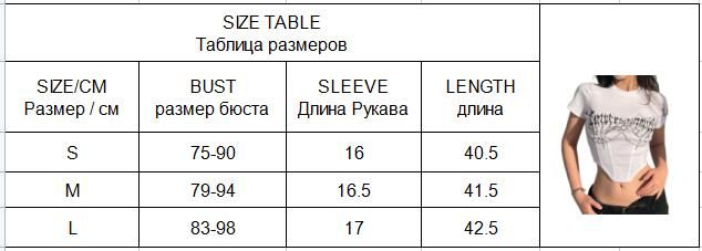 karsti pārdod Y2K Crop sieviešu krekls ar kakla izgriezumu balts korsetes augšpuse Solid Streetwear šauri īsām piedurknēm T-krekli Grafiski T krekli sieviešu_voghion.com