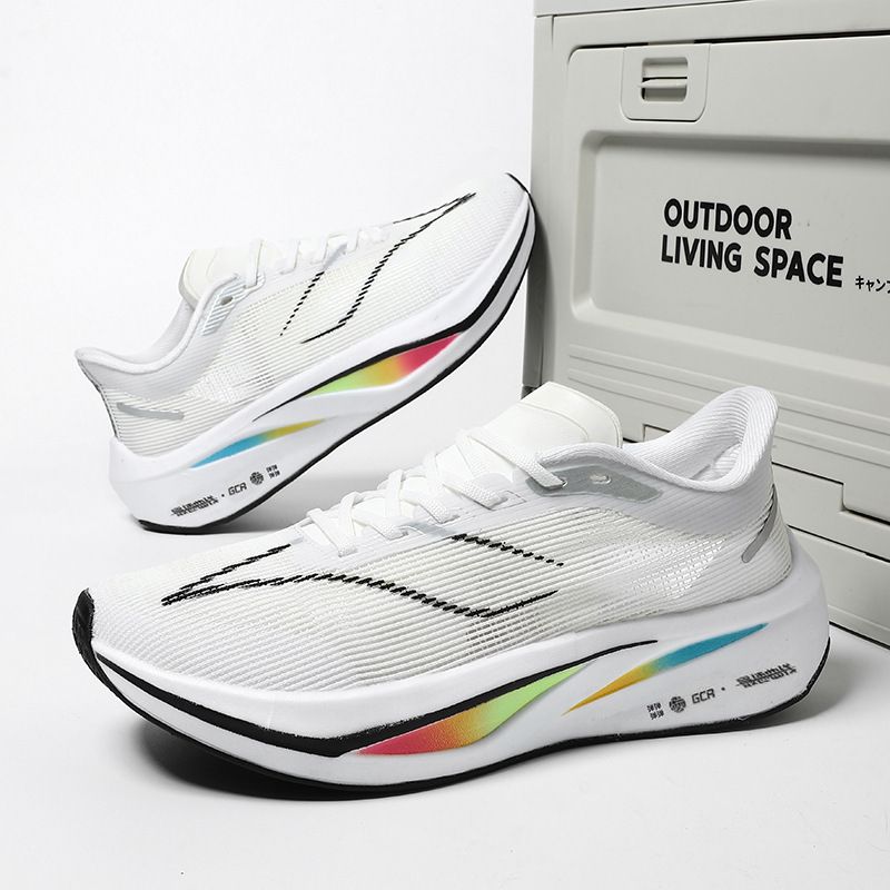 Feidian 4C Carbon Plate Ultra-light Student Junior High School Running Boys Breathable Professional Speed Shock_voghion.com