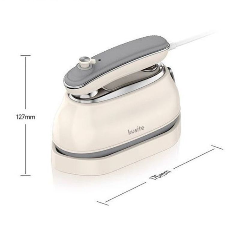 Kust Handheld Garment Small Household Iron Mini Student Portable Hanging Clothes Steamer_voghion.com