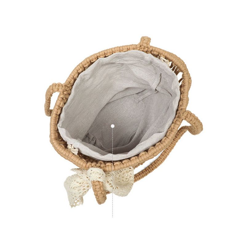 Borsa a tracolla multifunzionale da donna in paglia da spiaggia, casual, intrecciata, 2025, alla moda, leggera, personalizzata_voghion.com