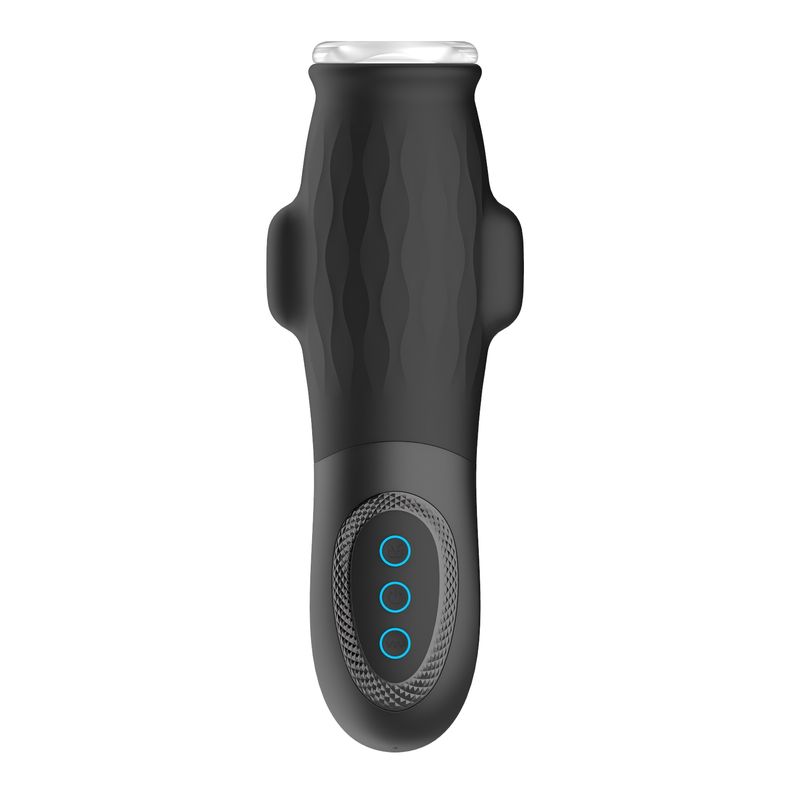 Tazza per aeromobili intelligente completamente automatica per uomo, allenatore del pene con vibrazione a dieci frequenze, cinque modalità di inalazione, masturbatore maschile_voghion.com